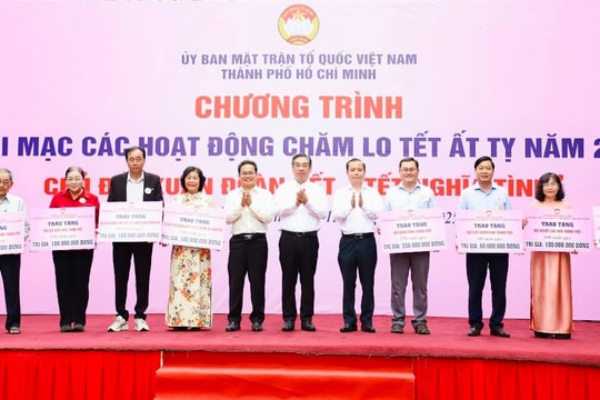 Hơn 110 tỷ đồng chăm lo Tết Ất Tỵ 2025 cho người lao động khó khăn