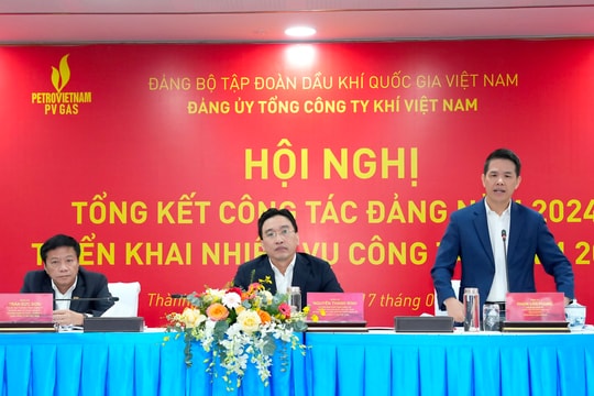 Đảng ủy PV GAS tổng kết công tác năm 2024, triển khai nhiệm vụ năm 2025