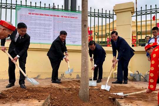 Thanh Trì (Hà Nội): Phát động "Tết trồng cây đời đời nhớ ơn Bác Hồ" Xuân Ất Tỵ 2025