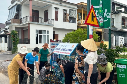 Nhiều mô hình Đô thị giảm nhựa đạt hiệu quả cao