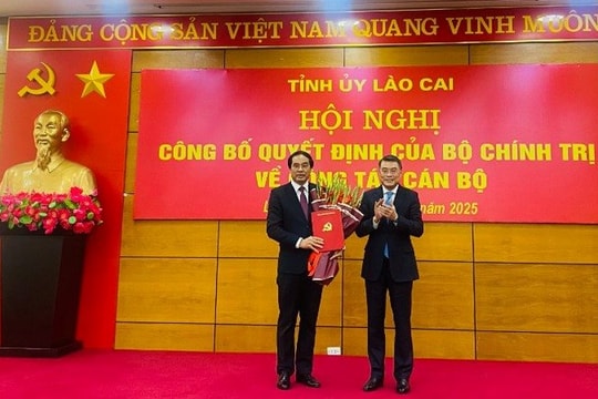 Bộ Chính trị chuẩn y ông Trịnh Xuân Trường làm Bí thư Tỉnh ủy Lào Cai nhiệm kỳ 2020-2025