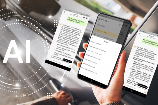 Thúc đẩy thanh khoản bất động sản bằng tiên phong ứng dụng AI trên Noble App