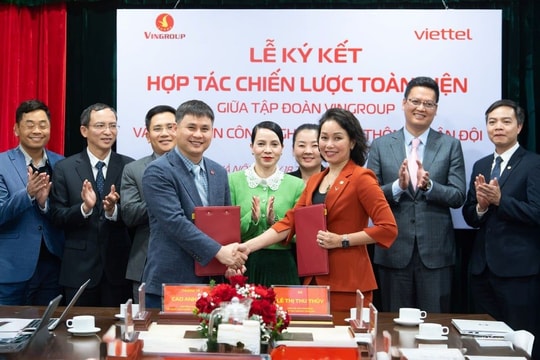 Vingroup và Viettel hợp tác thúc đẩy chuyển đổi xanh, chuyển đổi số