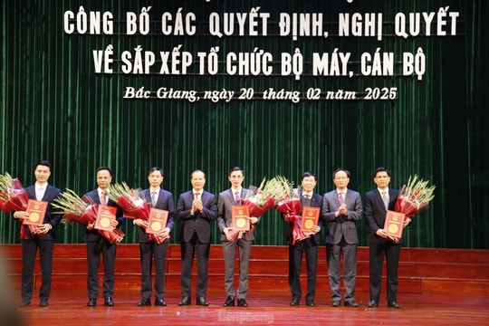 Ông Bùi Quang Huy được bổ nhiệm giữ chức Giám đốc Sở Nông nghiệp và Môi trường tỉnh Bắc Giang