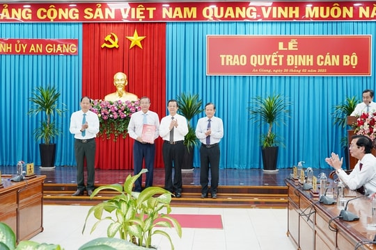 An Giang: Giám đốc Sở TN&MT Thái Minh Hiển giữ chức Bí thư Huyện uỷ Thoại Sơn