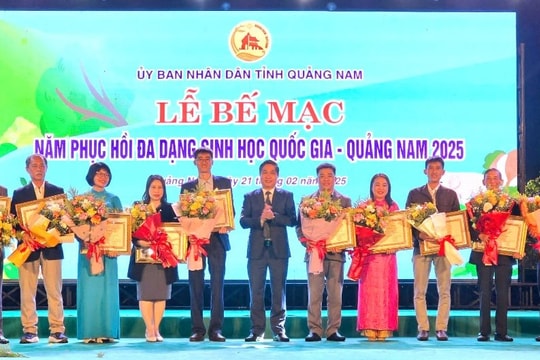 Bế mạc Năm phục hồi đa dạng sinh học quốc gia - Quảng Nam 2024