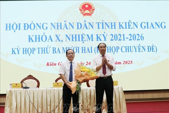 Ông Nguyễn Thanh Phong giữ chức Phó Chủ tịch UBND tỉnh Kiên Giang