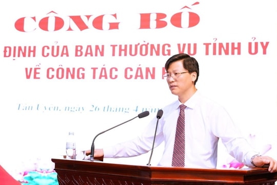 Lai Châu: Bí thư Huyện uỷ Tân Uyên giữ chức Giám đốc Sở Nông nghiệp và Môi trường