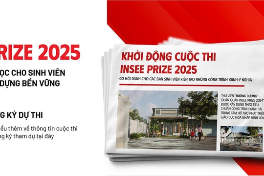 Sân chơi cho sinh viên kiến trúc và xây dựng tham gia "kiến tạo những công trình xanh ý nghĩa"