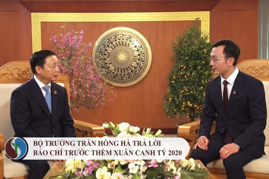 Bộ trưởng Trần Hồng Hà: Nỗ lực hơn nữa trong quản lý Tài nguyên và Môi trường 
