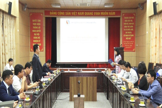 Trao quyết định bổ nhiệm Phó Tổng cục trưởng Tổng cục Địa chất và Khoáng sản Việt Nam
