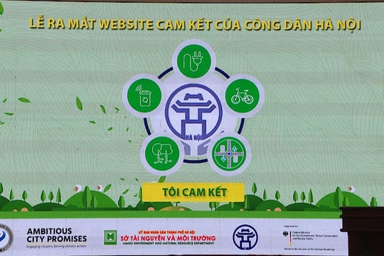 Ra mắt Website “Hanhdongvihanoi.org” để cải thiện môi trường Thủ đô