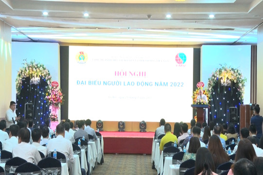 Công ty TN&MT Việt Nam tổ chức Hội nghị Đại biểu Người lao động năm 2022 