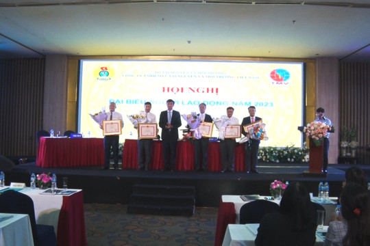 Công ty TNHH TN&MT Việt Nam tổ chức Hội nghị Đại biểu Người lao động 2023