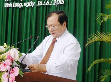 Ông Nguyễn Văn Quang giữ chức Chủ tịch tỉnh Vĩnh Long