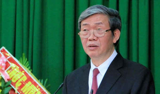 Ông Đinh Thế Huynh chỉ đạo Đại hội đại biểu Đảng bộ tỉnh Vĩnh Long lần thứ X