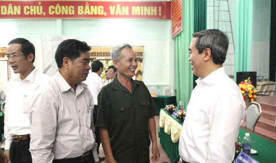 Trưởng Ban Kinh tế TƯ Nguyễn Văn Bình hoàn thành chương trình ứng cử ĐBQH tại Quảng Bình