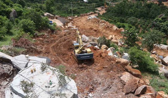Krông Bông - Đắk Lắk: Loạn khai thác đá granit tại xã Hòa Sơn
