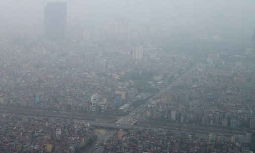 Không khí Hà Nội: Chạm "ngưỡng" ô nhiễm cao thứ nhì thế giới