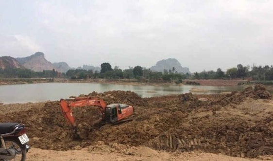 Đông Sơn (Thanh Hóa): Khai thác đất trái phép tràn lan, chính quyền thờ ơ?