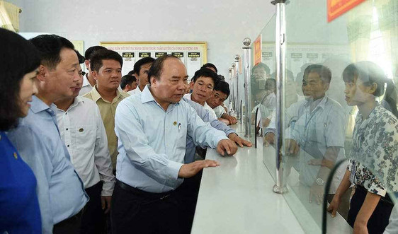 Thủ tướng khảo sát tại xã nông thôn mới Tượng Sơn, huyện Thạch Hà – Hà Tĩnh