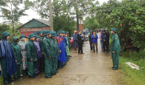 Quảng Trị: Gần 200 cán bộ, chiến sỹ và người dân thực hiện diễn tập phòng chống thiên tai
