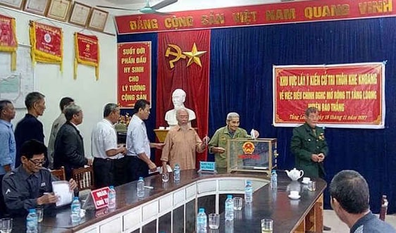 Đa số cử tri đồng ý mở rộng địa giới hành chính TP. Lào Cai