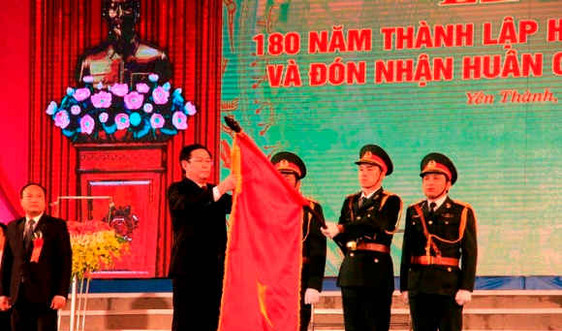 Nghệ An: Huyện Yên Thành tổ chức lễ kỷ niệm 180 năm ngày thành lập