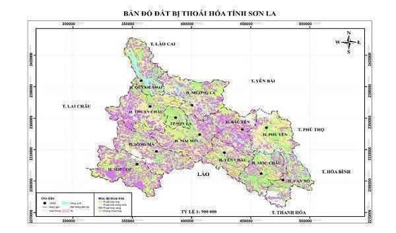 Sơn La: Công bố kết quả Điều tra thoái hóa đất kỳ đầu