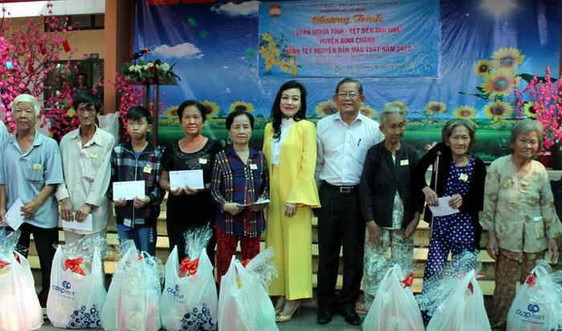 VWS chung tay chăm lo Tết cho người nghèo huyện Bình Chánh