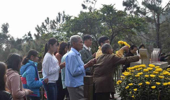 Gần 4,7 vạn người viếng mộ Đại tướng Võ Nguyên Giáp dịp Tết Nguyên đán
