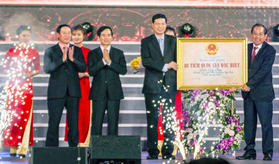 Quảng Ninh: Đền Cửa Ông đón nhận bằng Di tích Quốc gia đặc biệt