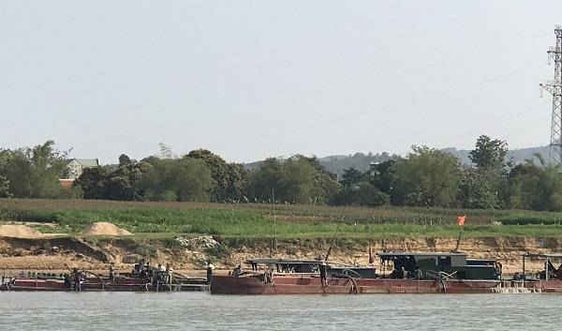 Vĩnh Lộc (Thanh Hóa): Dân bức xúc vì nạn khai thác cát trái phép làm sạt lở đất nghiêm trọng