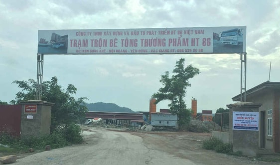 Hàng loạt doanh nghiệp gây ô nhiễm môi trường nghiêm trọng tại Bắc Giang - Bài 10: Xử phạt Công ty HT 86 Việt Nam 300 triệu đồng vì không có ĐTM