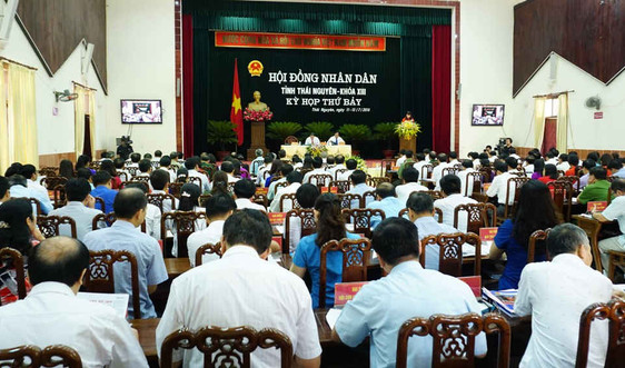 Kỳ họp thứ 7, HĐND tỉnh Thái Nguyên Khóa XIII: Cho ý kiến về 29 báo cáo, tờ trình và 14 dự thảo nghị quyết
