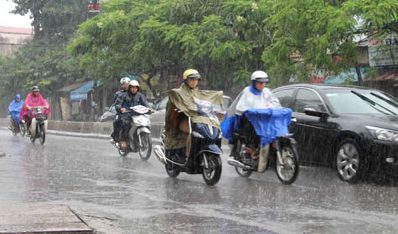 Thời tiết hôm nay (25/7): Bắc Bộ có mưa rào và dông, nguy cơ lũ quét ở Thái Nguyên, Bắc Kạn