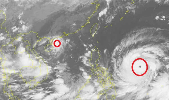 Tin bão khẩn cấp (cơn bão số 5) và siêu bão Mangkhut