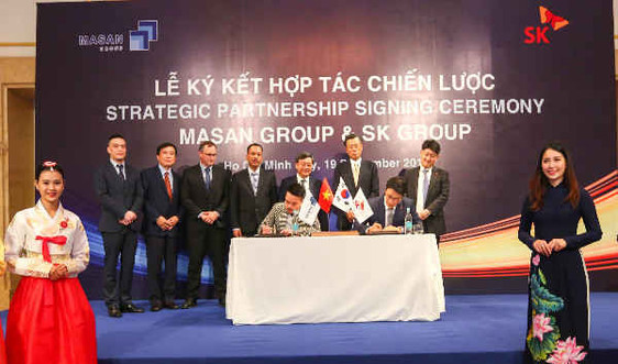 Đầu tư 470 triệu USD, SK Group trở thành nhà đầu tư nước ngoài lớn nhất của Masan Group