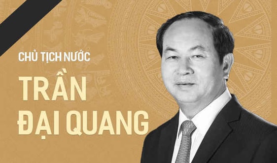 Lời cảm ơn của Ban Lễ tang Nhà nước và gia đình Chủ tịch nước Trần Đại Quang