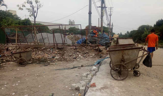 Thanh Trì - Hà Nội: Núi rác thải chất đống gây ô nhiễm đã được xử lý