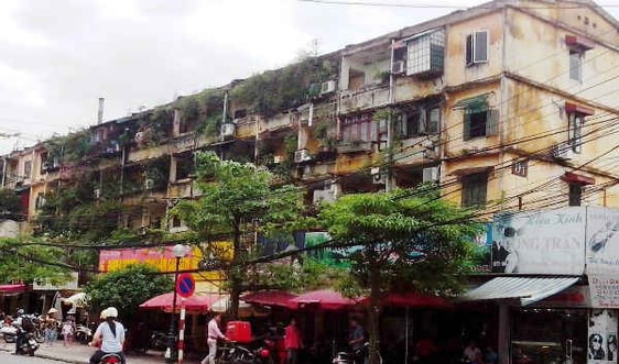 Hà Nội: Đề xuất cưỡng chế phá dỡ chung cư cũ xuống cấp “nguy hiểm”