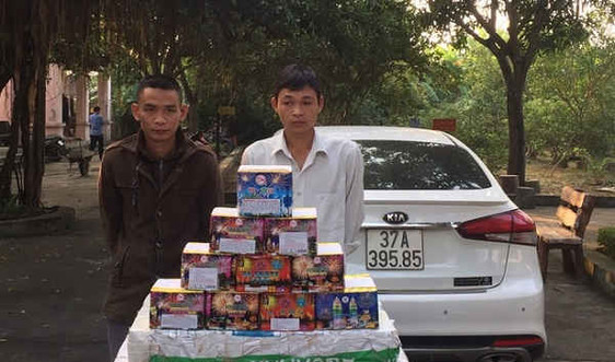 Nghệ An: Bắt vụ buôn gần 200kg pháo nổ