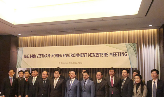 Hội nghị Bộ trưởng Môi trường Việt Nam - Hàn Quốc lần thứ 14