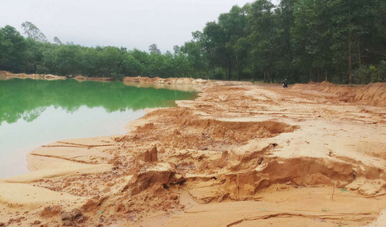 Thừa Thiên Huế: Hết hạn khai thác mỏ cát, doanh nghiệp “trốn” không hoàn thổ