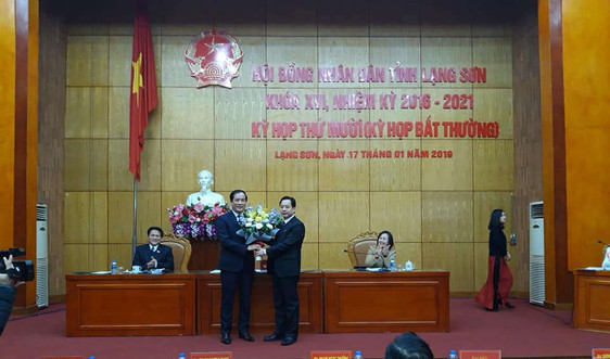 Lạng Sơn có tân Phó Chủ tịch UBND tỉnh
