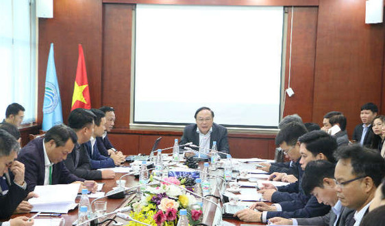 Thứ trưởng Lê Công Thành chủ trì Hội nghị triển khai chương trình kế hoạch công tác năm 2019 trong lĩnh vực tài nguyên nước