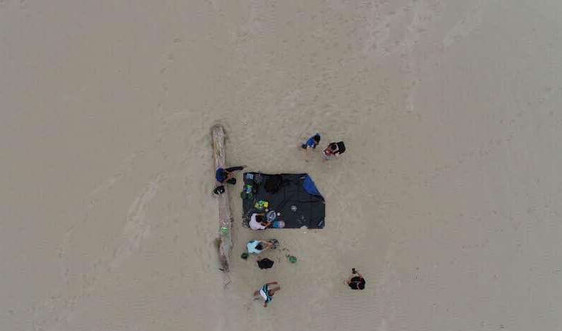 Giải mã đảo cát bí ẩn ngoài khơi Cửa Đại