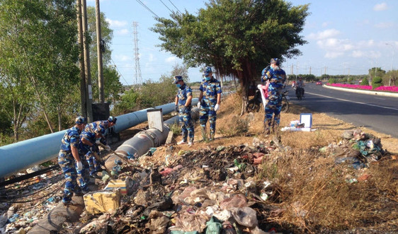 Tuổi trẻ Quân cảng Sài Gòn khu vực Vũng Tàu: Tham gia bảo vệ môi trường, thu gom hơn 5 tấn rác thải nhựa