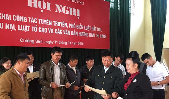 Sơn La: Tăng cường tiếp công dân, giải quyết đơn thư lĩnh vực TN&MT