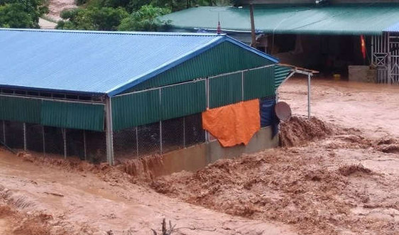 Sơn La: Sạt lở một số tuyến đường do mưa lũ